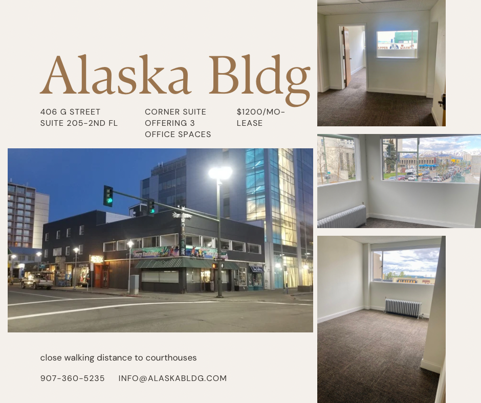 Alaska Building for Rent